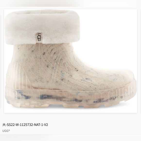 UGG Shoes - UGG/Drizlita transparent waterproof shoe/Come with brand-new pair of pink socks